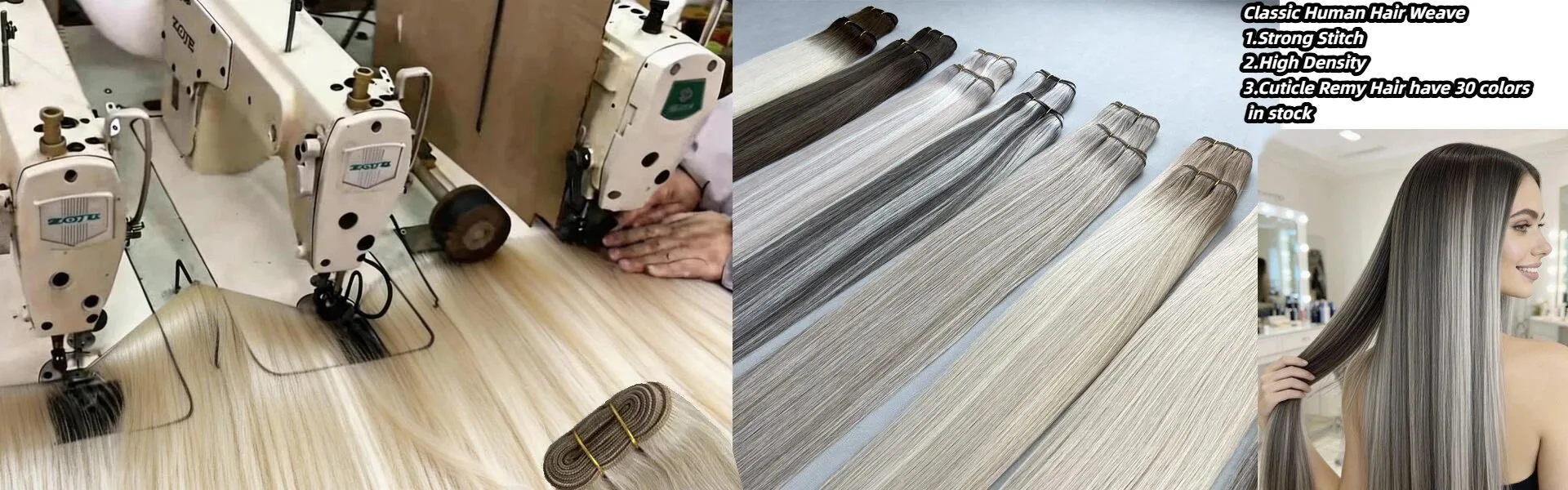 Tissage de cheveux humains