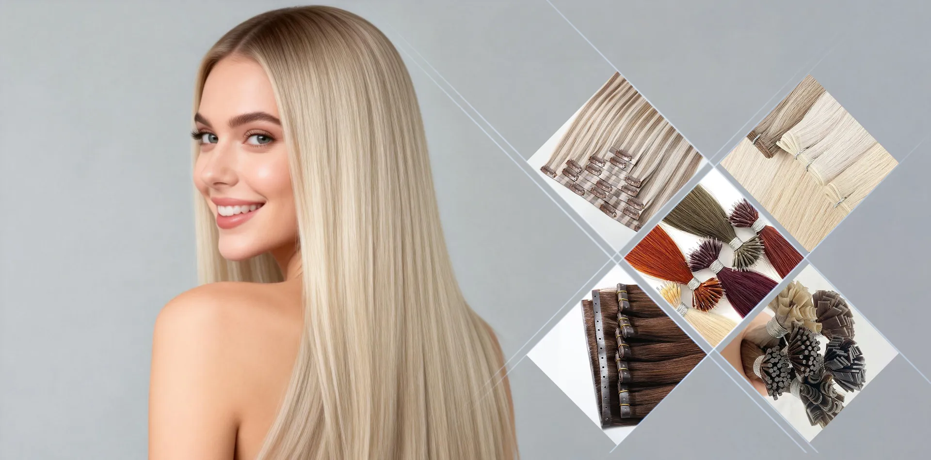 Fabricant d'extensions de cheveux en Chine