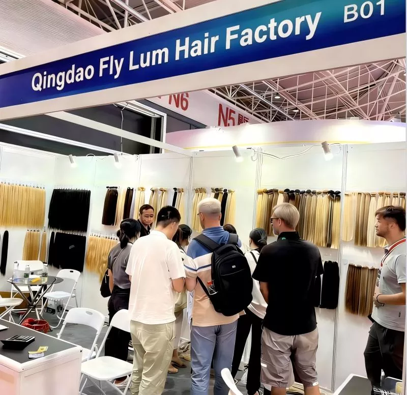 Lum Hair Factory présente des extensions de cheveux haut de gamme au salon international