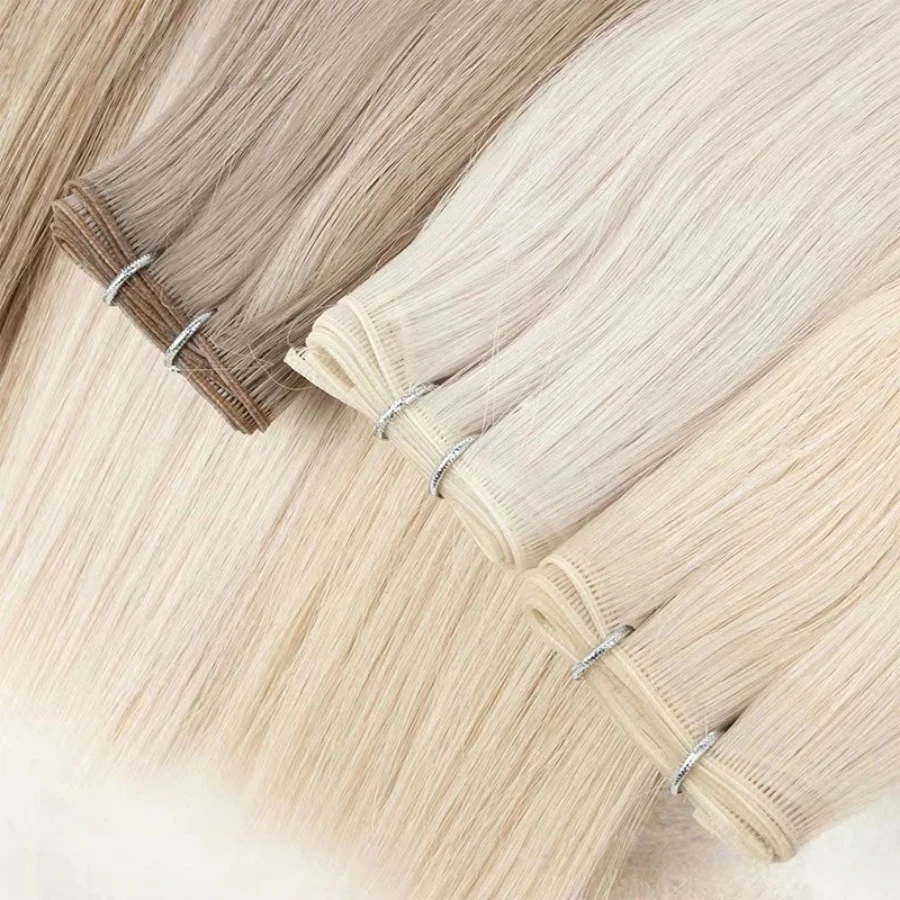 Qu'est-ce qui fait des trames de cheveux humains Genius un choix pratique pour des extensions naturelles et légères ?