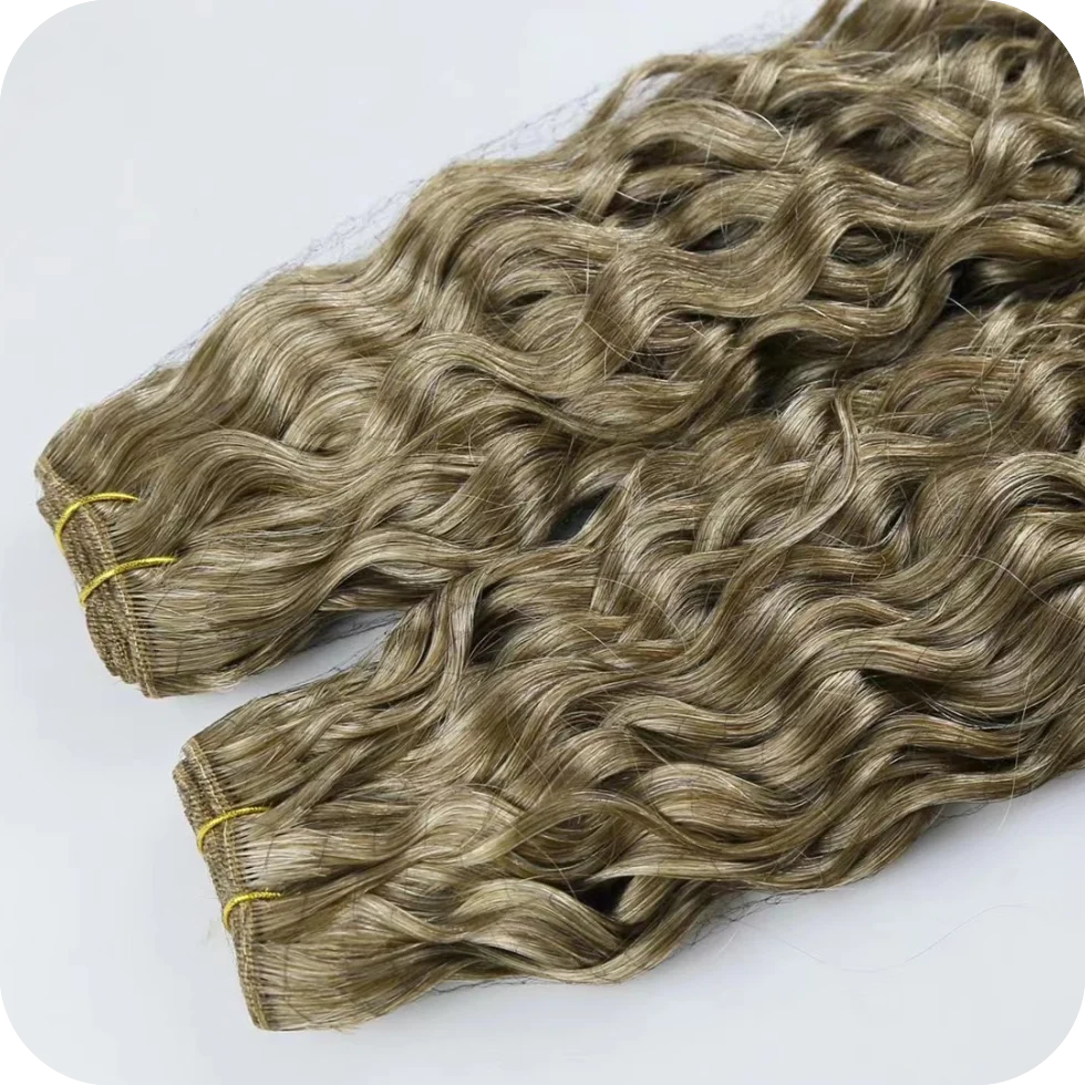 Tissage de cheveux bouclés