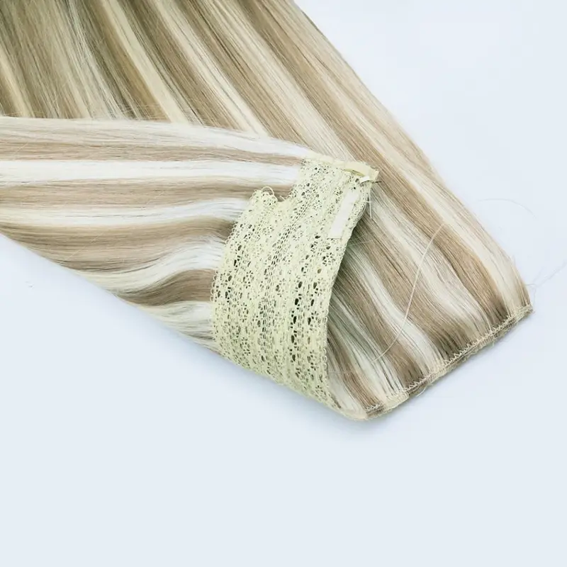 Extensions de halo de cheveux humains