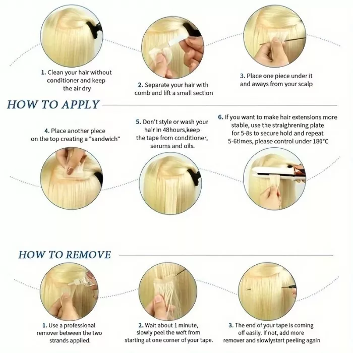 Tape in Hair Extensions