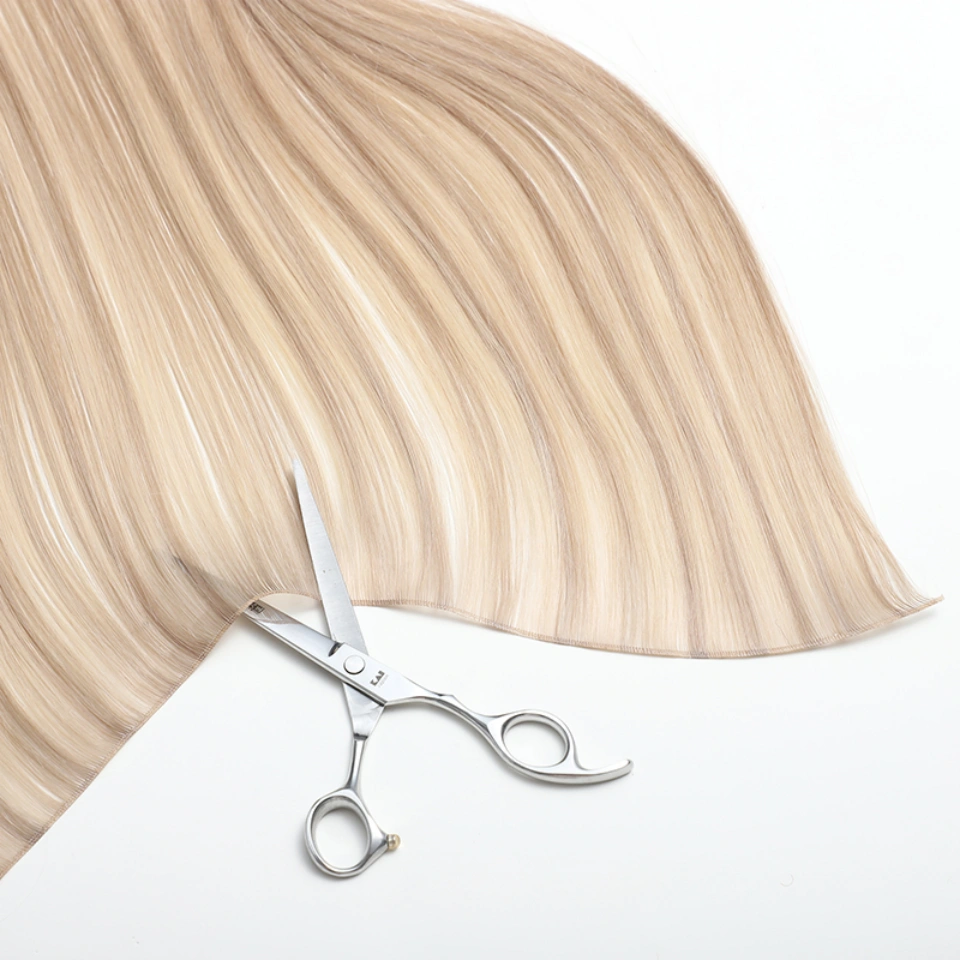 Extensions de cheveux à trame invisible